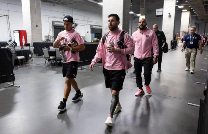 Busquets out for Inter Miami playoff game at Atlanta United. Messi in starting lineup