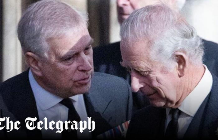 King Charles severs Prince Andrew’s ‘£1m-a-year’ allowance