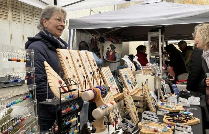 the astonishing Saturday morning market, in Levroux, dedicated to “makers”