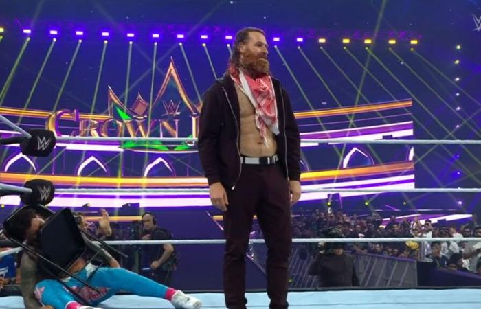 WWE Crown Jewel : Sami Zayn a choisi son camp