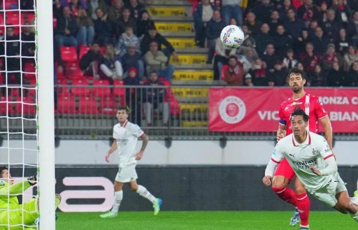 Monza-Milan 0-1: gol di Reijnders