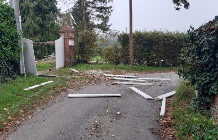 What is this strange accident in a hamlet in Eure near Damville?