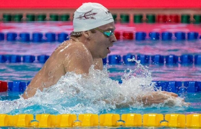 Léon Marchand beaten in 200m freestyle but final winner of the World Cup in Singapore