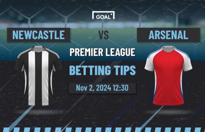 Newcastle vs Arsenal Predictions and Betting Tips: Gunners Gainful Up North