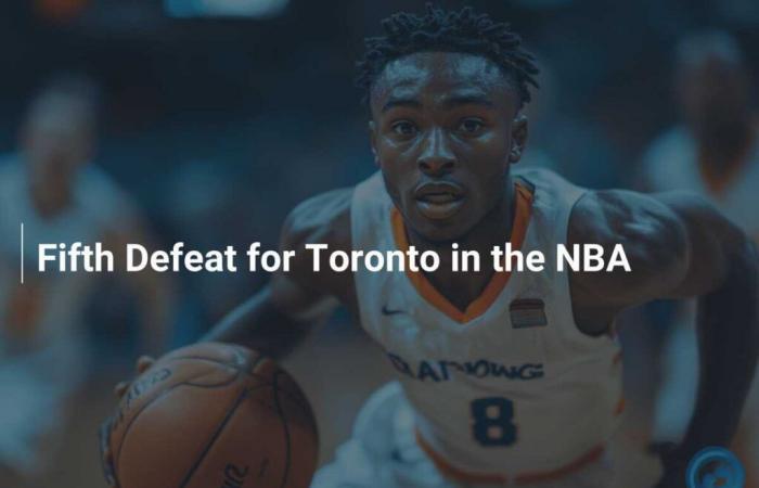 Fifth Defeat for Toronto in the NBA