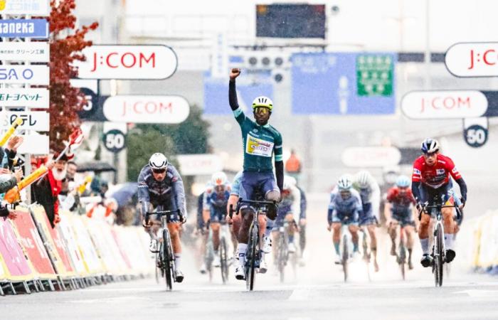 Saitama Critérium: Biniam Girmay the conqueror