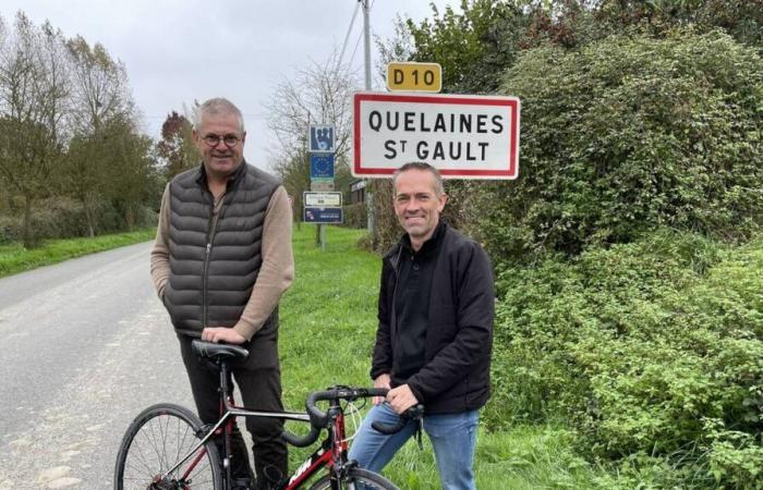 after 25 years, the Tour de France will pass through Quelaines-Saint-Gault