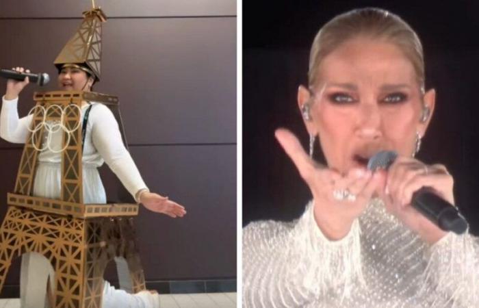 This Montrealer “wins Halloween” with her Celine Dion costume in Paris (VIDEO)