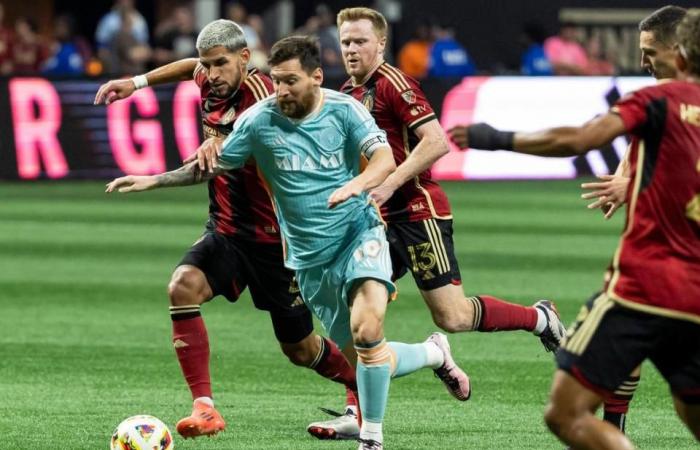 Crowd of 68,455 goes wild as Atlanta United upsets Inter Miami 2-1, forces playoff Game 3