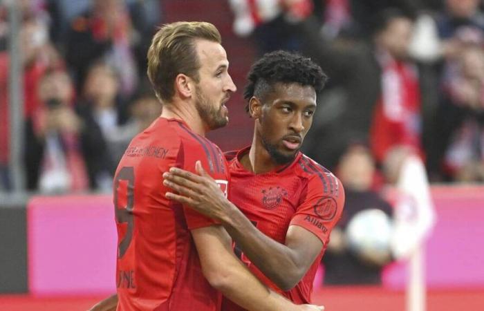 Bundesliga. Bayern dominates Union Berlin thanks to Kane and Coman, RB Leipzig under pressure