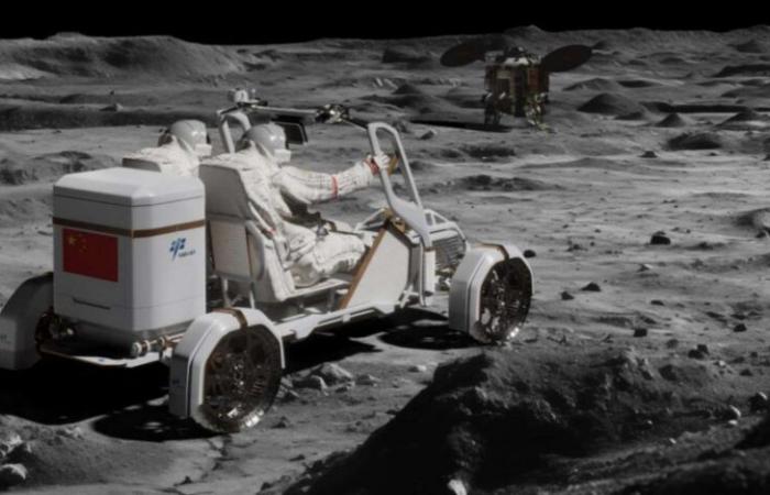 China intends to arrive before the Americans on the Moon and unveils powerful rovers for its astronauts