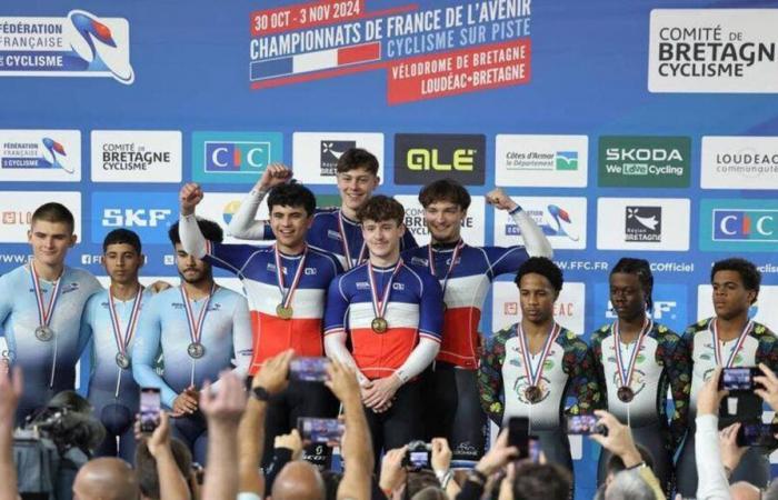 Track cycling. At the French Future Championship, Brittany continues its beautiful harvest