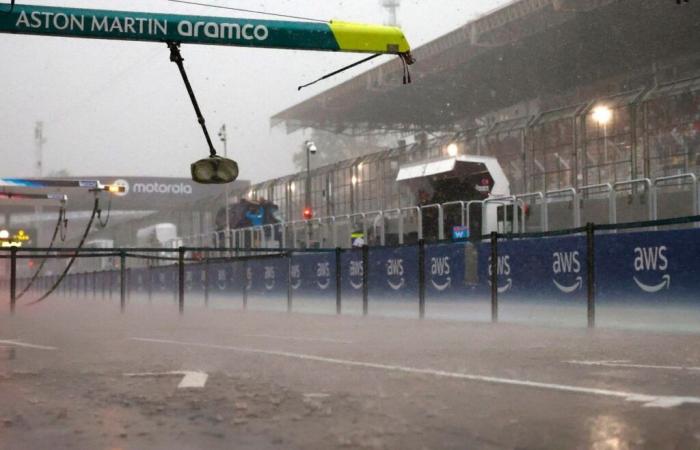 F1 Brazilian GP qualifying postponed due to heavy rain