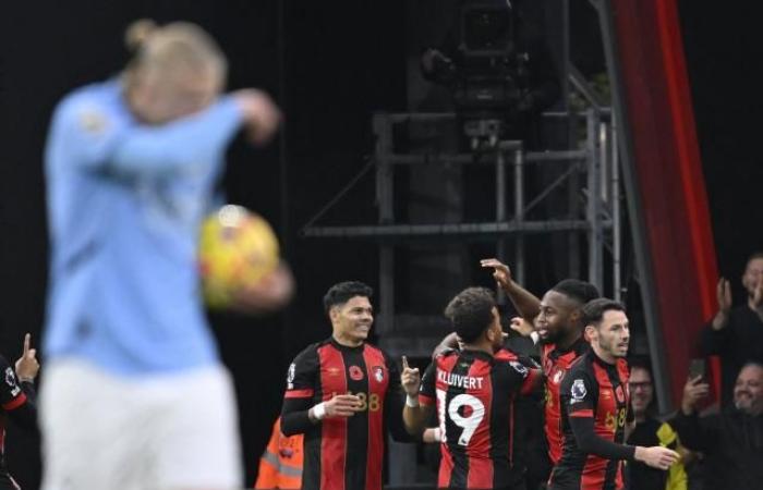 Manchester City fall to Bournemouth and leave Premier League lead to Liverpool