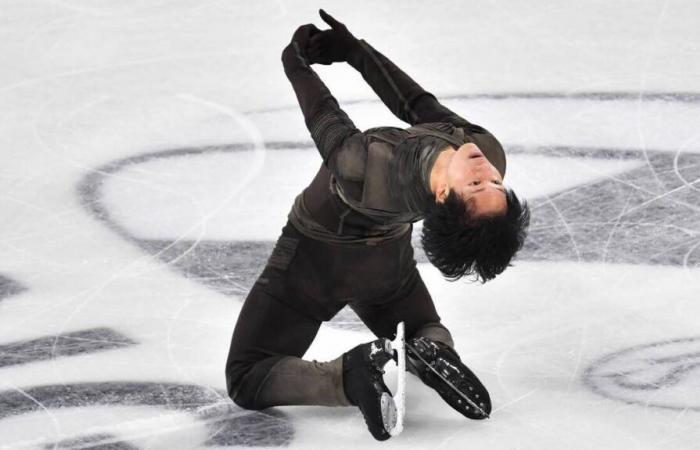 Figure skating. Adam Siao Him Fa flies over the free and wins the French Grand Prix