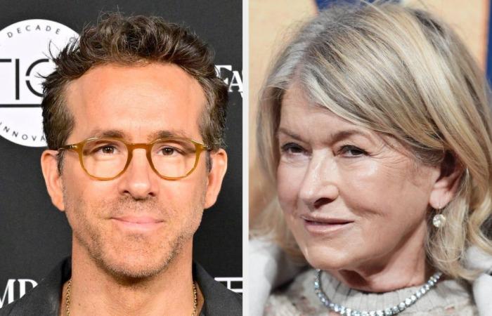 Ryan Reynolds Responds To Martha Stewart Comments