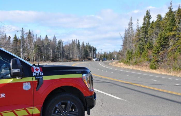 Accident on route 138 in Sept-Îles