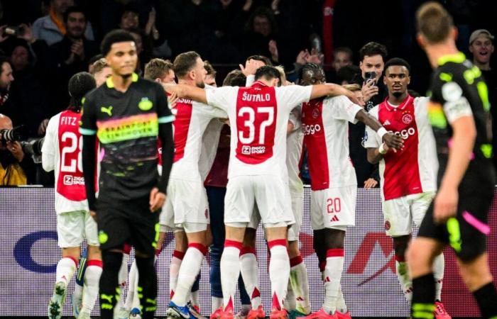 ???????? Ajax rally past another giant as PSV’s unbeaten run ends