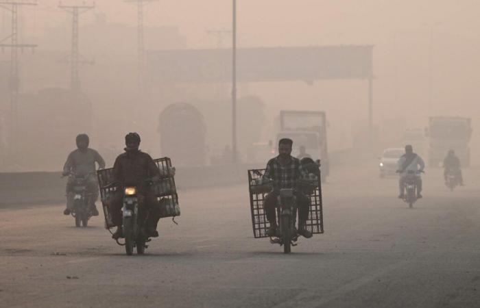 In Pakistan, the city of Lahore plunged into a cloud of pollution