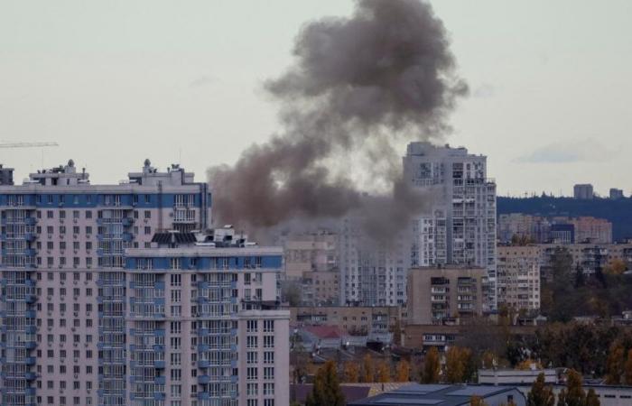 Large Russian drone attack in kyiv