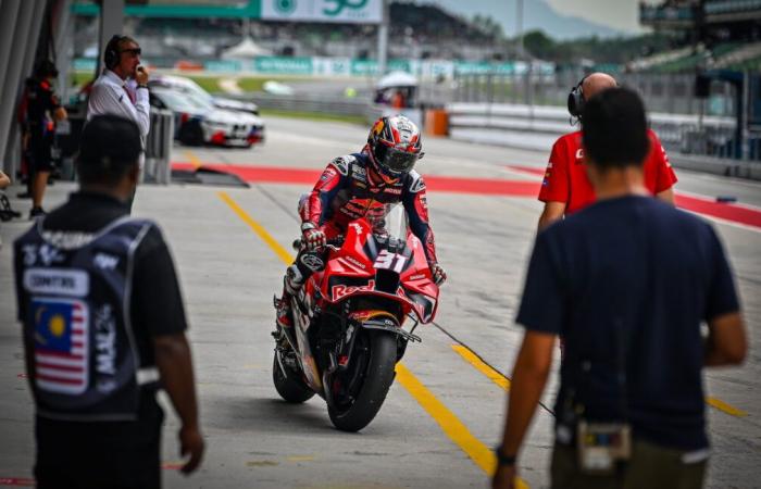 MotoGP, Malaysia J2, Pedro Acosta (GASGAS/Q13-S9): “I can’t race like that, we have to go back”