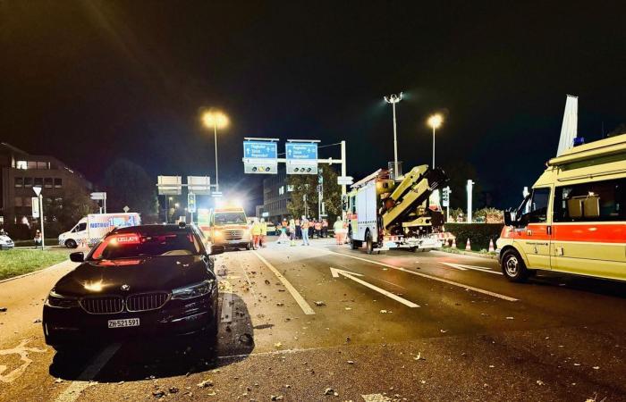 Serious traffic accident in Regensdorf: Fire brigade commander Laurent Cohn says how the evening went