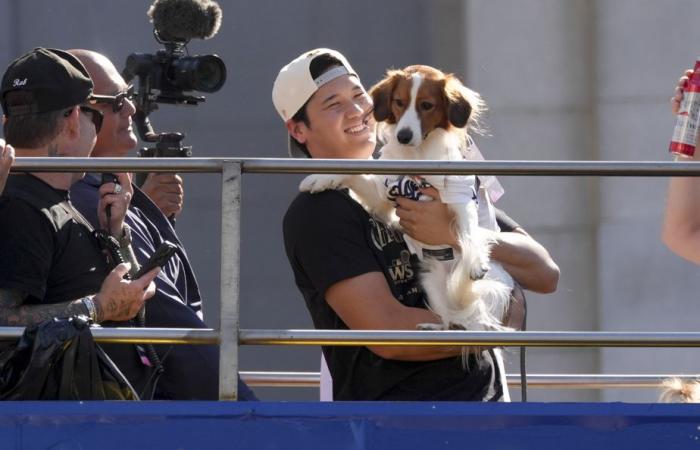 World Series | Ohtani and the Dodgers celebrate their triumph with a parade in Los Angeles