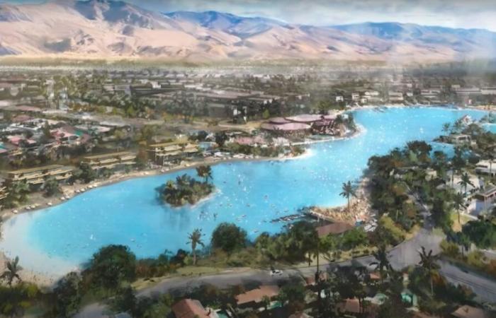 We present to you Cotino, the Disney town which plans a lagoon in the middle of the Californian desert