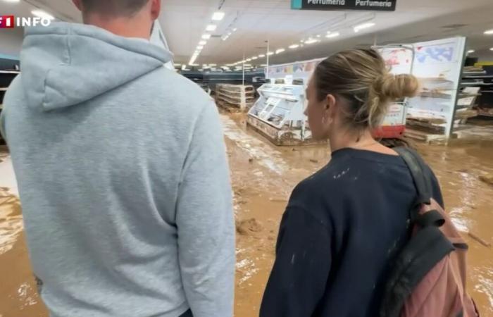 “A simple bottle of water moves us”: French people facing shortages after the floods in Spain