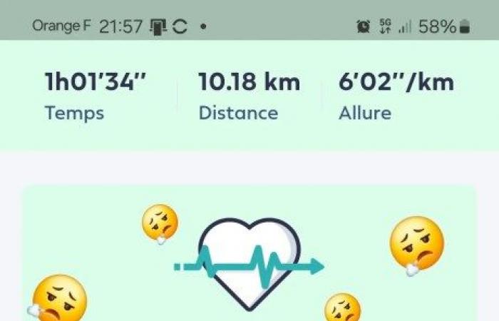 I used the Decathlon app for five months to run a half marathon