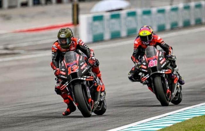 MotoGP, Malaysia J2, Maverick Viñales (Aprilia/Q12-S14): “when I'm in a group, I can't stop the bike”