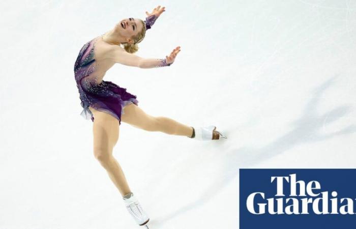 Amber Glenn survives fall to win first Grand Prix figure skating title | Figure skating