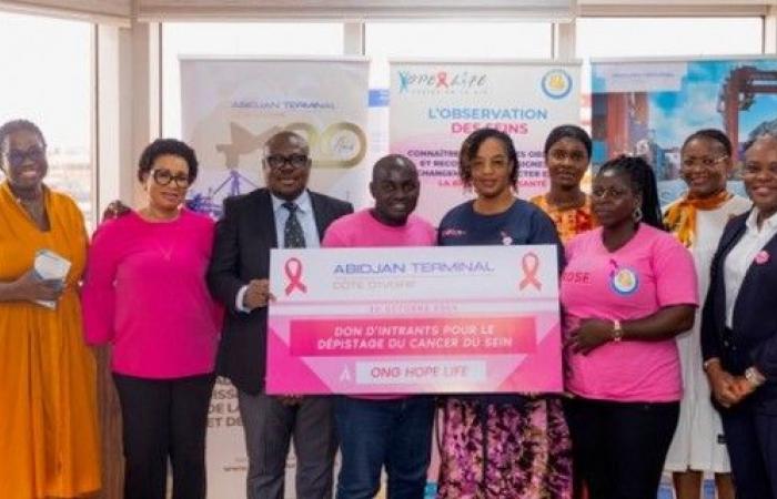 Ivory Coast: Abidjan Terminal renews its commitment to early detection of breast cancer