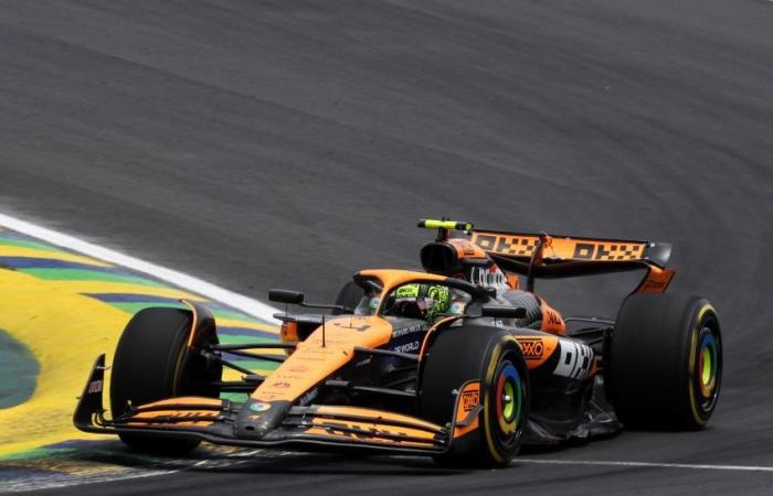 Norris wins the sprint race in Brazil and qualifying is postponed until this Sunday; Stroll 19th