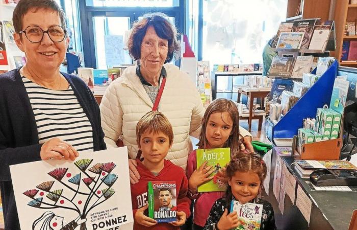 “It’s important to be able to offer new books to children”: in Landivisiau, Secours populaire and the Bookseller’s Union are working for children