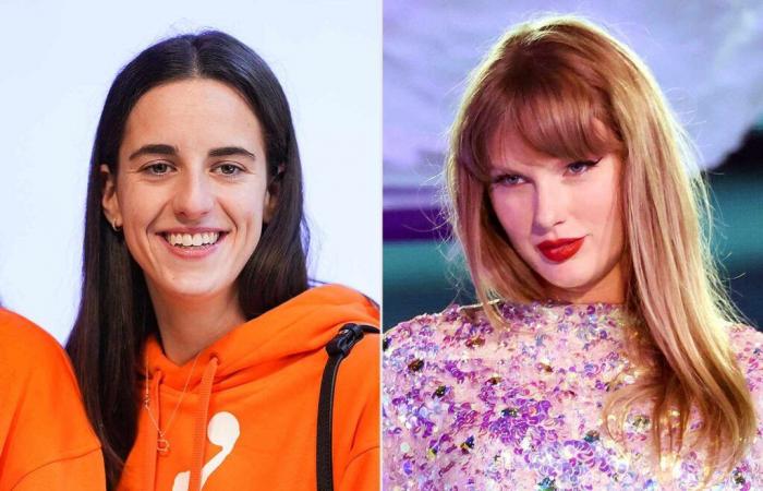 Caitlin Clark Says She’s ‘Fired Up’ at Taylor Swift’s Eras Tour Show