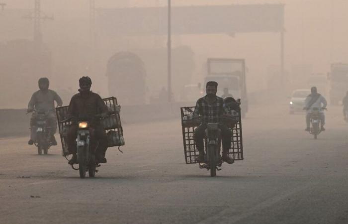 IN PICTURES. In Lahore, Pakistan, the air quality index reaches a level 40 times higher than that considered acceptable by the WHO