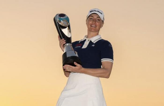 Charley Hull wins in Riyadh with three Blues in the top 20