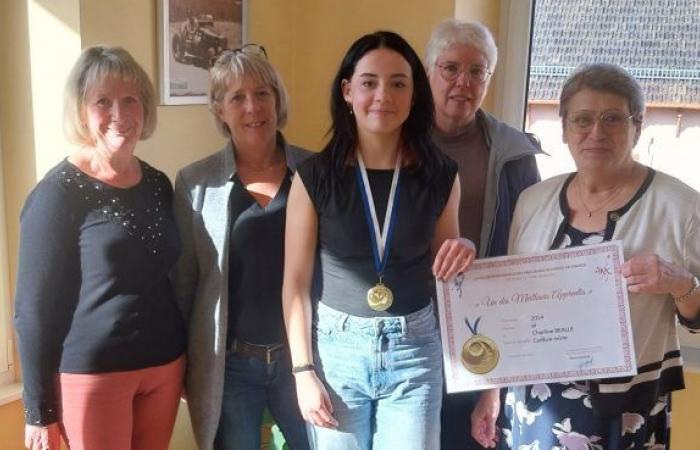 Saint-Maurice-sur-Moselle – Charline Bealle, winner of the national competition “One of the best apprentices in France”.