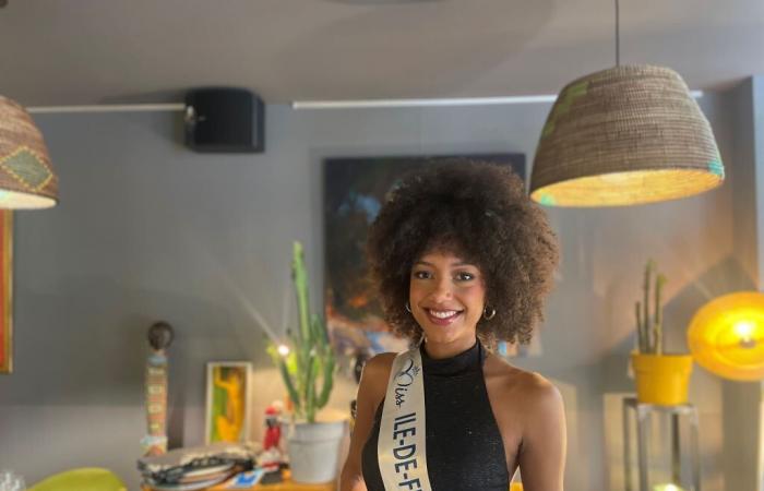 crowned Miss Île-de-France, Julie Dupont confides in her new disrupted daily life