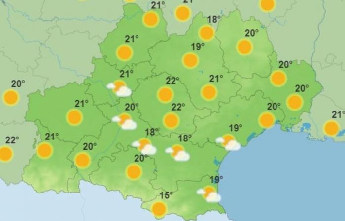 Weather report. What is the weather like in Toulouse and Occitanie for this first weekend of November?