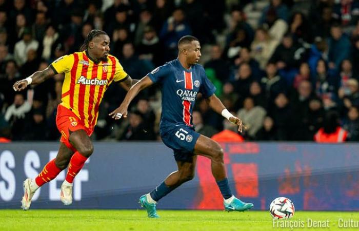 Match: PSG/Lens (1-0), individual performances