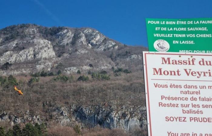 Haute-Savoie. The body of a man discovered by hunters in Mont Veyrier