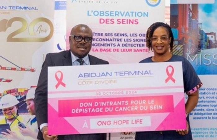 Ivory Coast: Abidjan Terminal renews its commitment to early detection of breast cancer