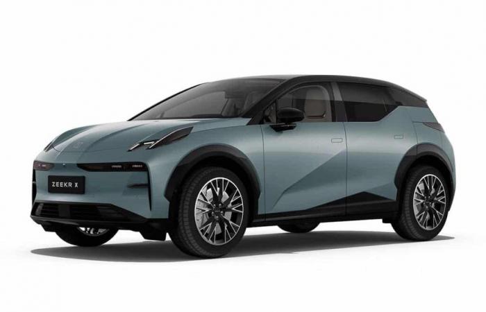 Zeekr X: an electric SUV that drops its price by 25% and revises its copy