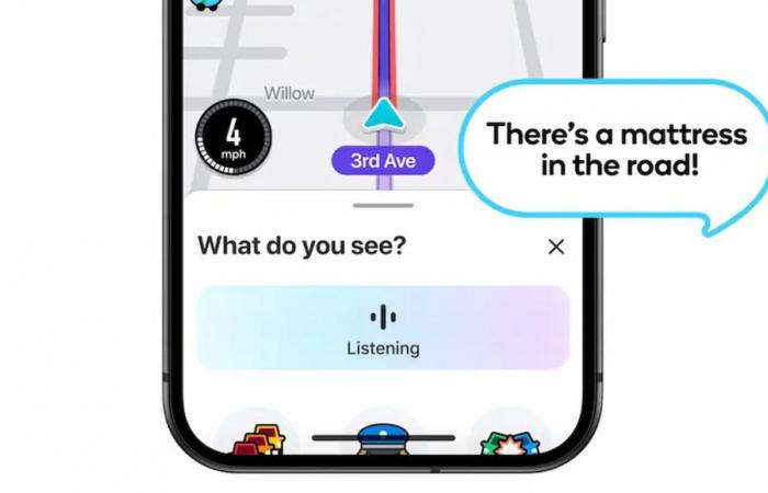 Waze listens to your voice to report incidents on the road