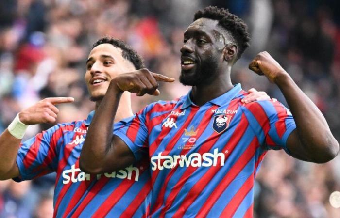 Caen leads against Bastia thanks to a gem from Mendy