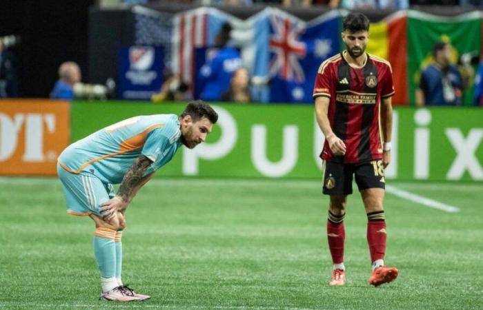 Crowd of 68,455 goes wild as Atlanta United upsets Inter Miami 2-1, forces playoff Game 3