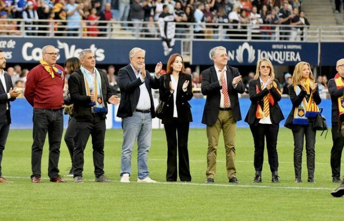 Floods in Spain: in the presence of the penya of Valencia, the USAP pays tribute to the victims and those affected before the match against Vannes