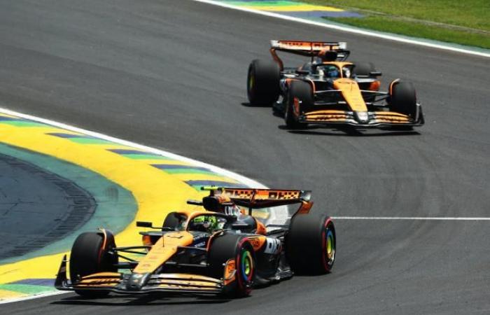 Lando Norris wins the Brazilian GP sprint thanks to instructions and takes two points from Max Verstappen